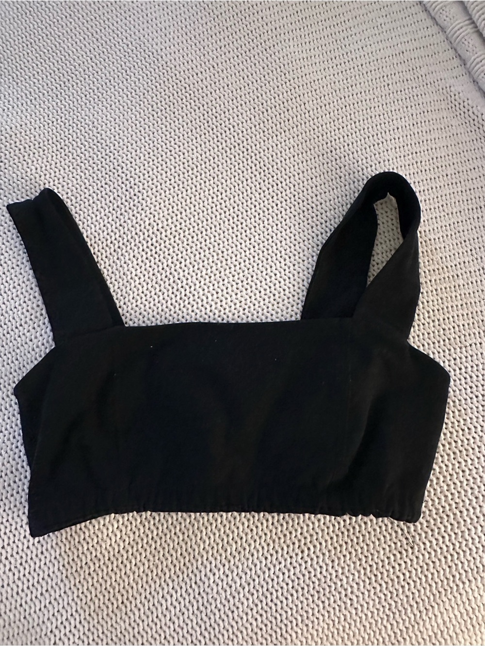 Beyond Yoga Spacedye Squareneck Sports Bra L Black